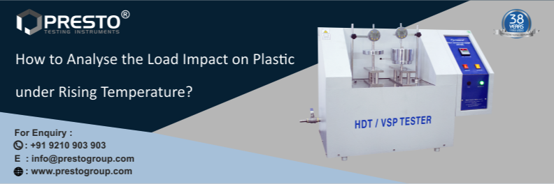How to Analyse the Load Impact on Plastic under Rising Temperature?